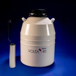 Tanque de nitrogênio 40 litros com 10 canecas