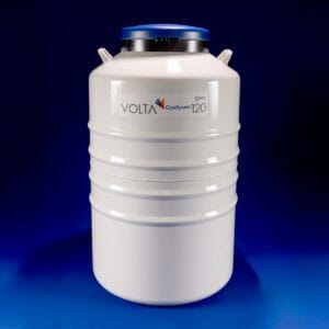 Botijão de nitrogênio MVE Volta CryoSystem 120