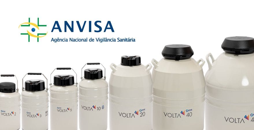 Botijões da Série Volta agora possuem Registro na ANVISA